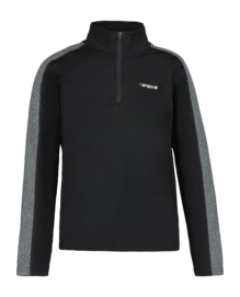 Skipully Icepeak Kids Fleminton Jr 1/2 Zip Shirt Black