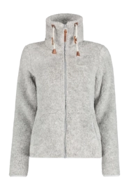 Skipully Icepeak Women Colony Midlayer Jacket Light Grey