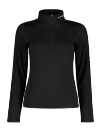 Skipully Icepeak Women Fairview Thermal 1/2 Zip Shirt Black