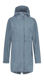 Regenjas AGU Women Parka Rain Urban Outdoor Blue Dusty