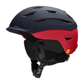 Ski Helmet Smith Unisex Level MIPS Matte Midnight Navy Crimson