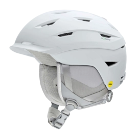 Ski Helmet Smith Women Liberty MIPS Matte White
