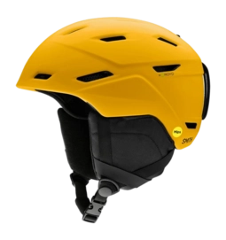 Ski Helmet Smith Unisex Mission MIPS Matte Gold Bar