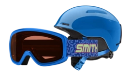 Casque de Skibril Smith Kids Glide Mips Snowday Cobalt