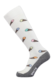 Skisok Barts Unisex Skisock Ice Cream White 23