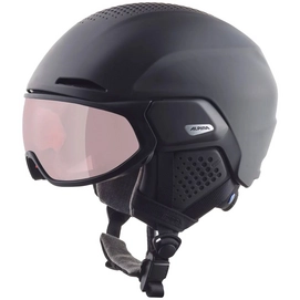 Casque de Ski Alpina Alto QV Black Matt 2023