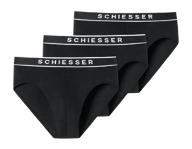 Unterwäsche Schiesser 179570 95/5 Herren Black (3er-Pack)