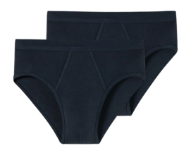 Ondergoed Schiesser Men 205159 Essentials FR Navy (2-Pack)
