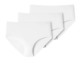 Culotte Schiesser Women 174297 95/5 Organic Blanc (3-Pack)