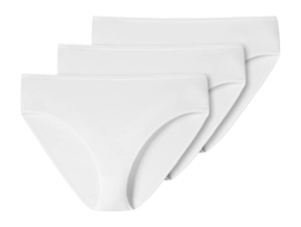 Culotte Schiesser Femme 174391 95/5 Organic White (3-Pack)