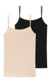Ondershirt Schiesser Women 174388 95/5 Organic Assorted 1 (2-Pack)