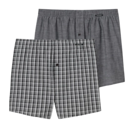 Boxershort Schiesser 168445 Boxershorts Herren Grey (2er-Pack)