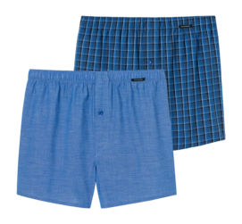 Boxer Schiesser Men 168445 Boxershorts Royal Blue (2-Pack)