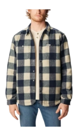 Overshirt Columbia Men Windward II Shirt Jacket Dark Mountain Dimensional Buffalo