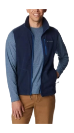 Body Warmer Columbia Men's Fast Trek Fleece Vest Collegiate Navy