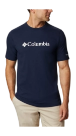 T-shirt Columbia Homme CSC Logo Short Sleeve Collegiate Navy 2023
