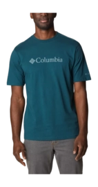 T-Shirt Columbia Homme CSC Basic Logo Short Sleeve Night Wave CSC Branded Graphic