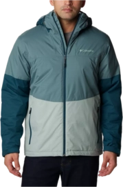Imperméable Columbia Homme Point Park Insulated Jacket Metal Night Wave Niagara