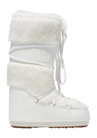 Snowboot Moon Boot Women Faux Fur Optical White