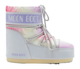 Snowboot Moon Boot Women Low Tie Dye Glacier Grey