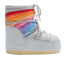 Snowboot Moon Boot Women Low Rainbow Glacier Grey