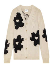 Cardigan NN07 Homme Mika Ecru Multi