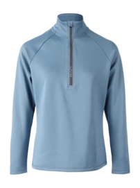 Ski Sweatshirt Brunotti Women Tussy Fleece Steel Blue
