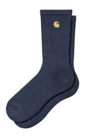 Socks Carhartt WIP Unisex Chase Socks Blue / Gold