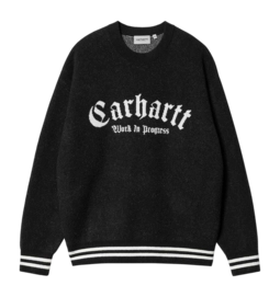 Sweatshirt Carhartt WIP Unisexe Onyx Pull Black / Wax