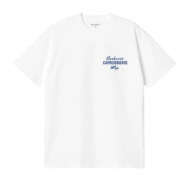 T-Shirt Carhartt WIP Unisexe S/S Mechanics White