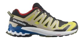 Chaussures de Trail Salomon Homme XA PRO 3D V9 GTX Black Buttercup Lapis Blue