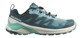 Trailrunningschuhe Salomon X-Adventure GTX Damen Dustur Vanila Cockatoo