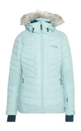 Ski Jacket Columbia Women Bird Mountain II Insulated Ski Jacket Aqua Haze