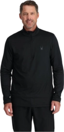 Ski Sweatshirt Spyder Men Prospect 1/2 Zip Black