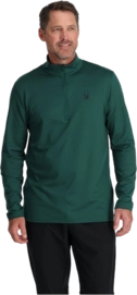 Pull de Ski Spyder Homme Prospectus 1/2 Zip Cypress Green