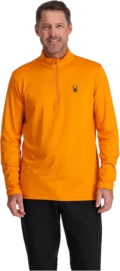 Skipully Spyder Men Prospect 1/2 Zip Saffron
