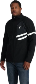 Sweatjacke Spyder Wengen Bandit Jacket Herren Black
