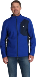 Vest Spyder Men Bandit Jacket Electric Blue