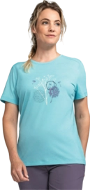 T-Shirt Schöffel Femme T-Shirt Hochberg L Medium Turquoise