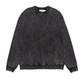 Sweatshirt Taikan Custom Crew Unisex Black Acid