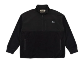 Half-Zip Sweater Taikan Unisex Polar Fleece Black