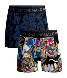 Boxershort Muchachomalo Men Shorts Adam Print Print (2-Pack)