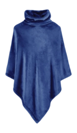 Poncho MOODIT Calido Navy Blue