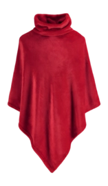 Poncho MOODIT Calido Ruby Red