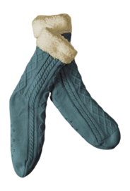 Socken De Witte Lietaer Teddy Yamuna Unisex Petrol