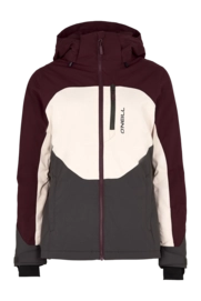 Veste de Ski O'Neill Femme Carbonite Windsor Wine Colour Block