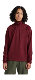 Ski Sweatshirt O'Neill Men Clime Fleece Windsor Wine
