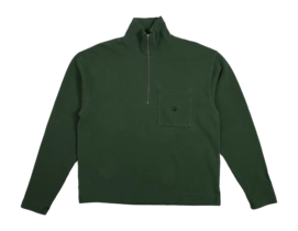 Half Zip New Amsterdam Surf Association Tide Forest Green