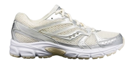 Baskets Saucony Women Ride Millennium Cream Silver