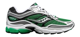 Baskets Saucony Unisex ProGrid Omni 9 Green Silver